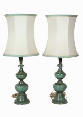 PAIR OF TABLE LAMPS