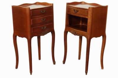 PAIR OF BEDSIDE TABLES