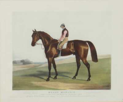 FRAMED LITHOGRAPH (1845)
