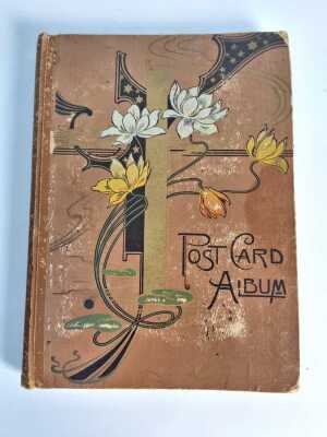 TURN OF THE CENTURY POSTCARD ALBUM