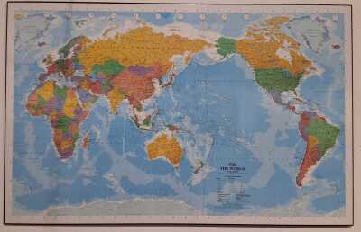 LARGE WORLD MAP