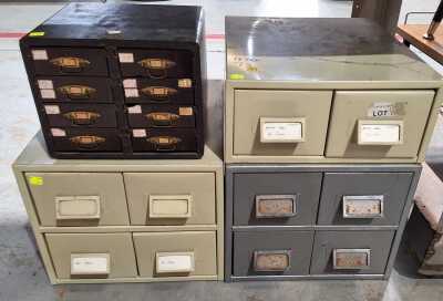 FILING CARD CABINETS