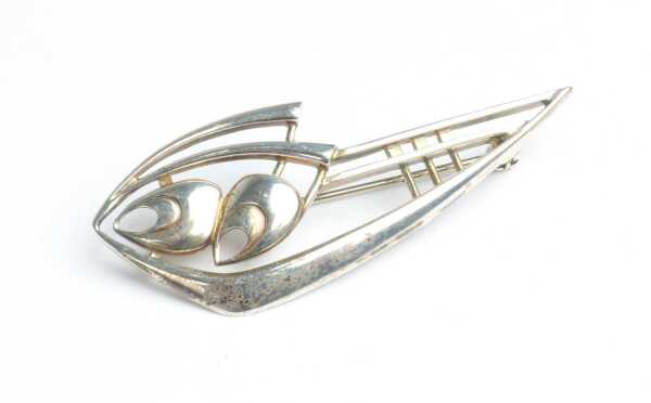 SILVER BROOCH