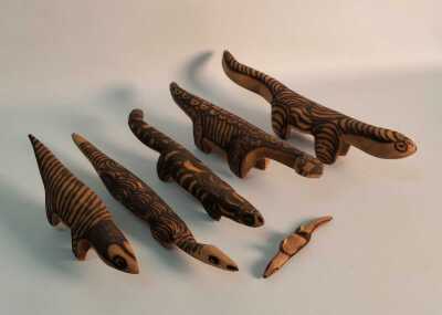 ABORIGINAL ART LIZARDS