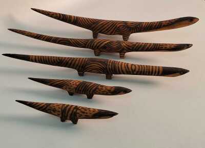 ABORIGINAL ART LIZARDS