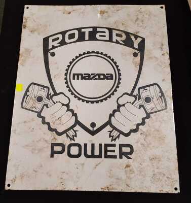 VINTAGE STYLE ENAMEL SIGN