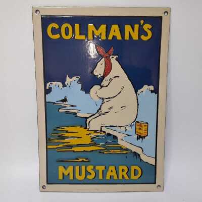 ENAMEL SIGN