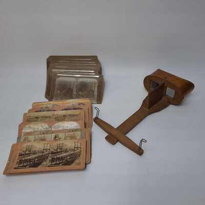 STEREOSCOPE AND CARDS