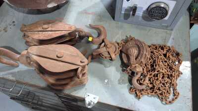 PULLEYS & CHAIN BLOCK