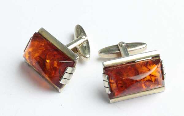 SILVER CUFFLINKS