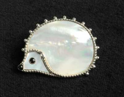 SILVER BROOCH