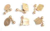 GOLD CUFFLINKS