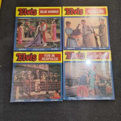 ELVIS PRESLEY SUPER 8 REELS