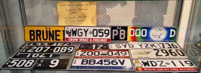 NUMBER PLATES