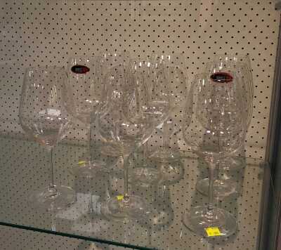RIEDEL WINE GLASSES