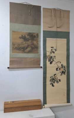 CHINESE SCROLL PAINTINGS