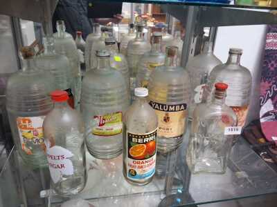 GLASS BOTTLES