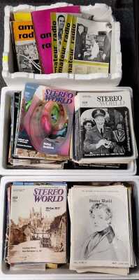 STEREO WORLD & AMATEUR RADIO MAGAZINES