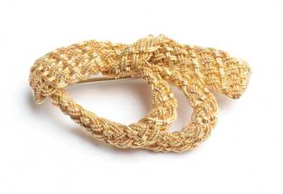 GOLD BROOCH