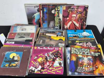 ASSORTED VINYLS