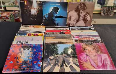 ASSORTED VINYLS