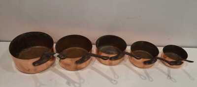COPPER SAUCEPANS