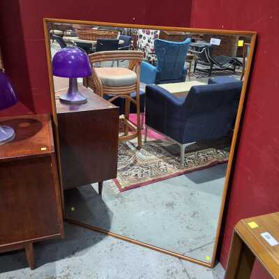 TEAK MIRROR