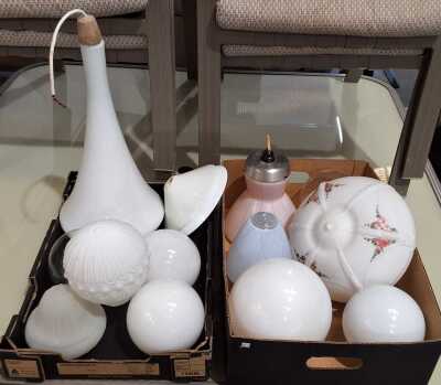 GLASS LIGHT SHADES
