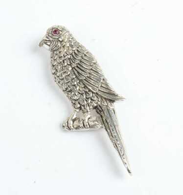 SILVER BROOCH