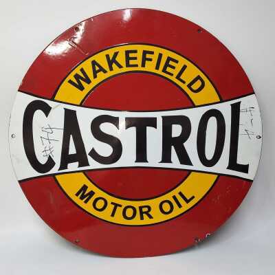 ENAMEL SIGN