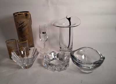 ASSORTED GLASSWARE