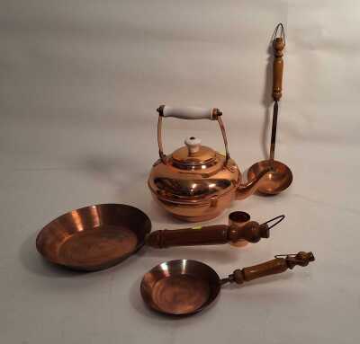 ASSORTED COPPER WARE