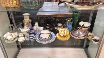 CHINA AND GLASS