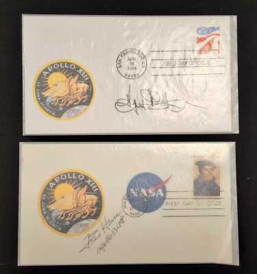 APOLLO 13 SIGNED COVERS:
