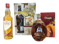 DEWAR'S AND DIMPLE WHISKY