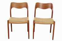 PAIR OF MODEL 71 DINING CHAIRS - 2