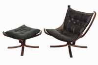 FALCON CHAIR & FOOTSTOOL