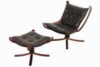 FALCON CHAIR & FOOTSTOOL - 3