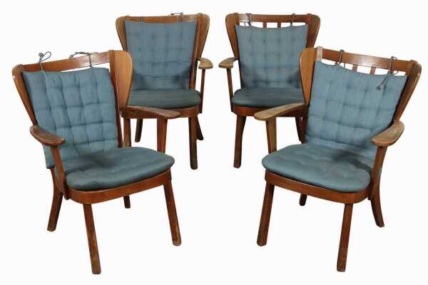 SET OF CANADA EASY CHAIRS