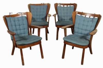 SET OF CANADA EASY CHAIRS
