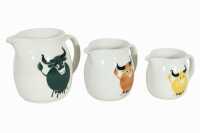 SET OF COW JUGS - 3