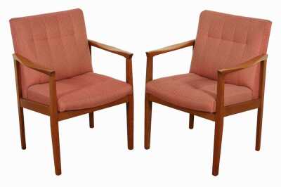 PAIR OF FLER CARVER CHAIRS