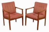 PAIR OF FLER CARVER CHAIRS