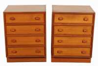 PAIR OF BEDSIDE DRAWERS - 2