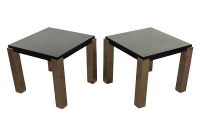 PAIR OF LAMP TABLES