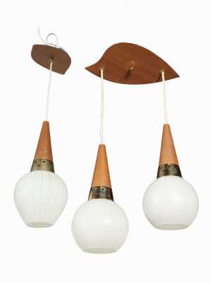 TWO PENDANT LIGHTS