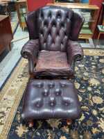 ARMCHAIR AND STOOL