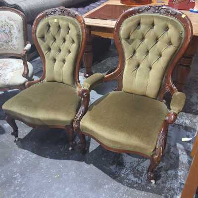 GRANDMOTHER & GRANDFATHER CHAIRS