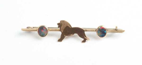 GOLD BROOCH