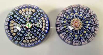 GLASS PAPERWEIGHTS